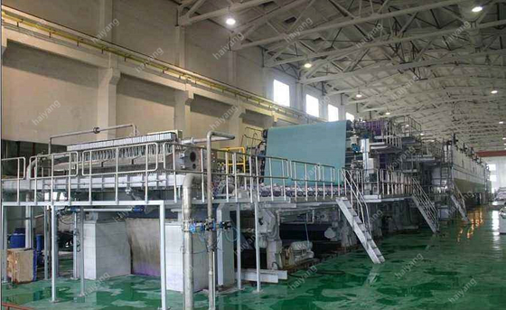 Un cartone duplex di vendita caldo da 2800 millimetri della fabbrica di Haiyang che fa la linea di produzione della macchina