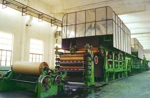 l'alta velocità della macchina di fabbricazione di carta del cartone ondulato di 2200mm ha riciclato 60m/min