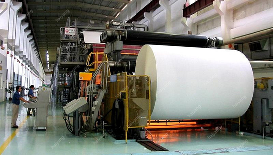 40g/m2 Macchina per la produzione di cartoni A4 Jumbo Roll 2400mm 500m/min 100g/m2