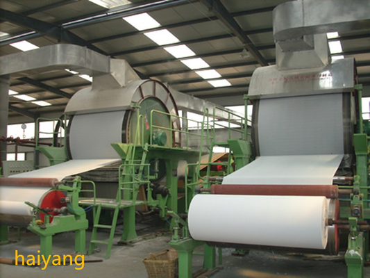 300m / Min Tissue Paper Jumbo Roll che fa macchina che finisce 3500 millimetri