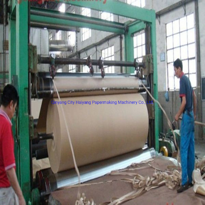 Linea di produzione di carta kraft del cartone modello di 2500mm 120 tonnellate al giorno
