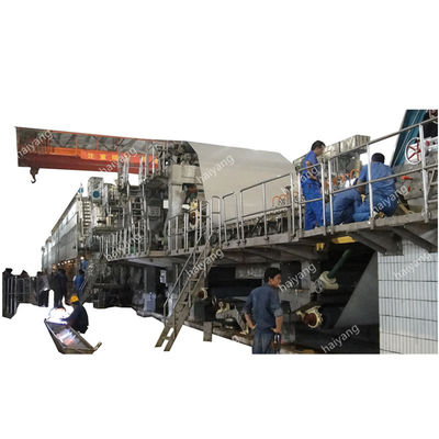 Riciclaggio della macchina di fabbricazione di carta di 2400mm 70g 50g/M2 A4
