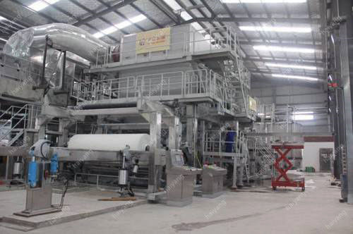 Pasta di cellulosa 3600mm 200 macchina di fabbricazione di carta di M/Min A4