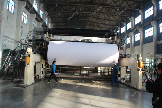 Riciclaggio della macchina di fabbricazione di carta di 25Ton 2800mm 30T/D A4