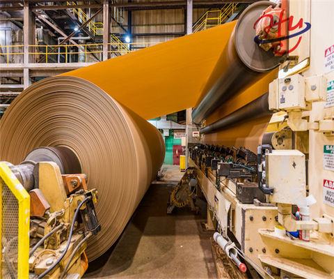 Macchina ondulata residua 40T/D di fabbricazione di carta di 2400 millimetri per il riciclaggio del cartone