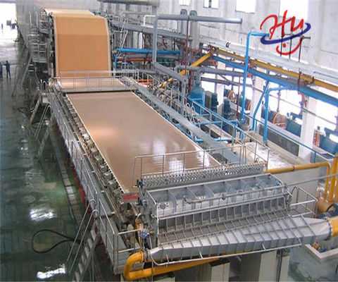 Macchina ondulata residua 40T/D di fabbricazione di carta di 2400 millimetri per il riciclaggio del cartone