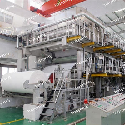 Cartone della macchina del mulino della macchina continua per carta di carta kraft di 3600 millimetri che ricicla 550m/min