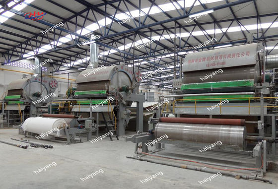 la fodera di 2800mm Kraft ha ondulato la pasta di cellulosa dell'OEM della macchina di fabbricazione di carta