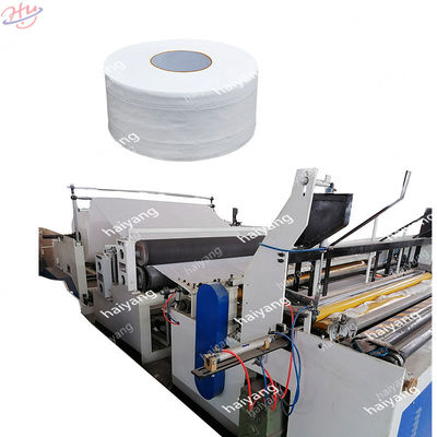 Fornitore di carta automatico della macchina della taglierina di carta kraft per il rotolo enorme di paperMachine della toilette che fende e macchina di riavvolgimento