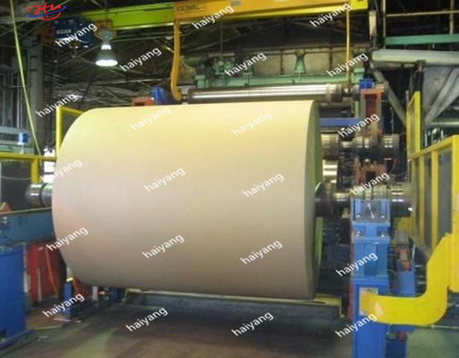 macchinario 500T del mulino di fabbricazione di carta della macchina continua per carta di 1092mm Kraft/riciclaggio cartone di D