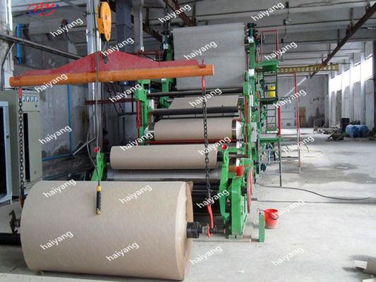 Linea di produzione di fabbricazione ondulata della macchina di carta kraft di Haiyang 600m/min 6200mm