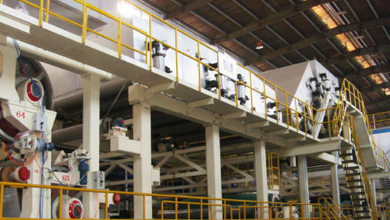 Linea di produzione della pasta di cellulosa di carta per macchina di fabbricazione di carta di 60TPD Kraft Testliner