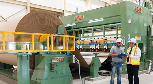 Linea di produzione della carta kraft di alta efficienza macchina 5200mm con 8 - 10ton/Day