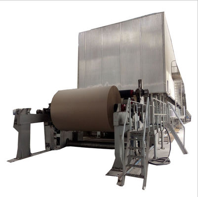 Fabbricazione di carta artigianale Kraft Paper Test Liner Paper Machine 500T/D 5200mm