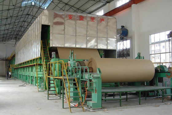 Linea di produzione della polpa della macchina di fabbricazione di carta di 60TPD Kraft Testliner