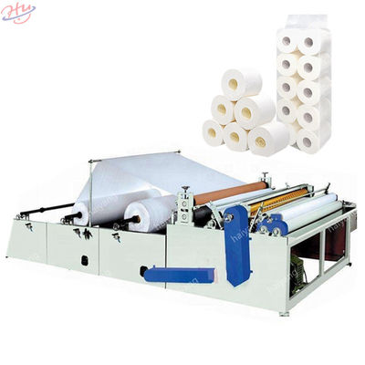 La macchina di perforazione automatica di Rewinder ha impresso il rotolo della carta velina della toilette che fa la macchina con stampa