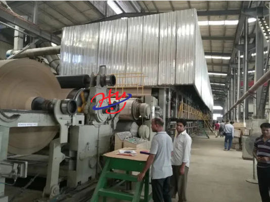Macchine per la fabbricazione di carta media Kraft Paper Fluting Machine 200m/Min 4000mm