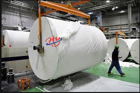 200 m/min Linea di produzione di rotoli di carta/macchina per la fabbricazione di carta igienica da pasta di legno