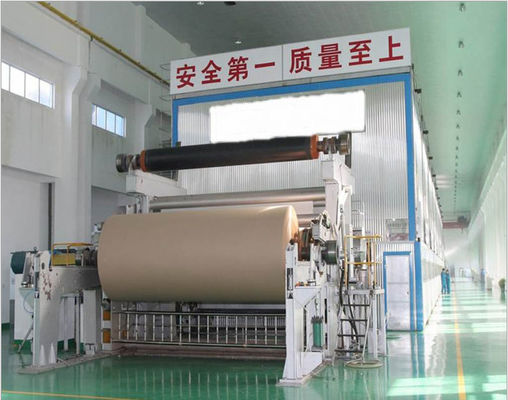 la fodera della prova di macchina di carta kraft di corrente alternata di 2800mm ha ondulato le macchine di fabbricazione di carta