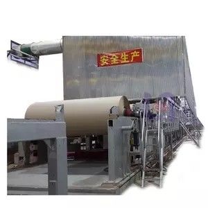 150m/Min Kraft Paper Making Machinery per la scanalatura del 50T/D 3400mm