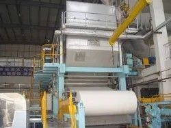 macchina di fabbricazione di carta del tovagliolo del rotolo enorme 45gsm con la muffa del cilindro