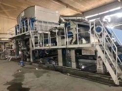 Il rotolo enorme spappola la macchina riciclata della carta velina con l'essiccatore di 3200mm